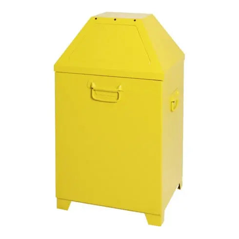 B-Ware Stumpf Sortsystem Abfallbehälter Sammler Signalgelb Ral1003 95 Liter Mod1 - 4031068050979