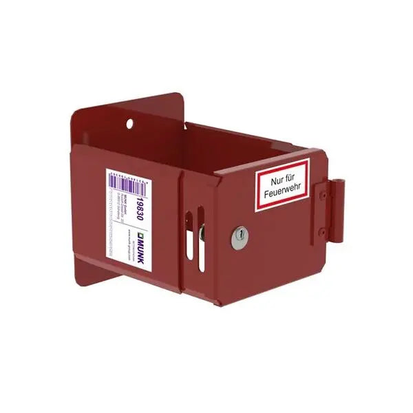 B-Ware Munk Leiterhalterung Halterung Leiter Ral 3000 Pulverbeschichtet Cl1 Schloss - 4031405198302