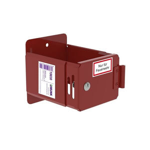 B-Ware MUNK Leiterhalterung Halter Wandmontage pulverbeschichtet RAL 3000 CL1-Schloss