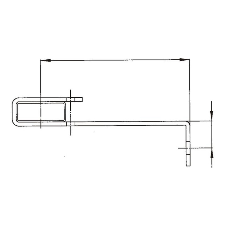 Munk Wandanker Halterung Edelstahl V4 A Befestigungselement Robust Langlebig B-Ware - 4031405620186