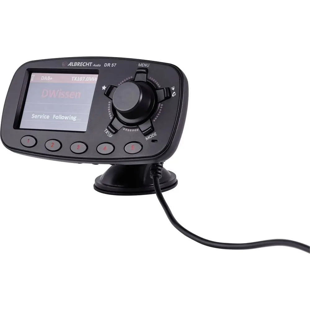 B-Ware Albrecht Dab+ Empfänger Freisprecheinrichtung Digitalradio Bluetooth Schwarz