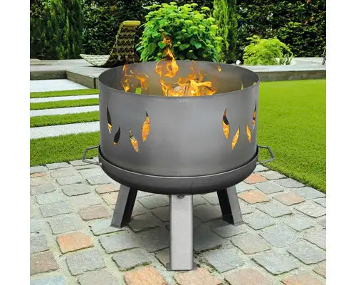 B-Ware Buschbeck Aufsatz Einsatz Feuerschale Schale Garten Terrasse Eisen Natur 60 Cm - 4033886111146
