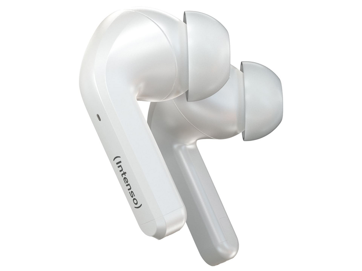 Intenso In Ear Kopfhörer Buds T302 A Headset Weiß Noise Cancelling Earphones B-Ware - 4034303033027