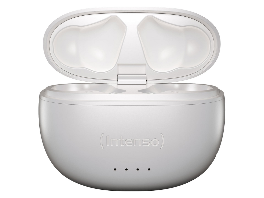 Intenso In Ear Kopfhörer Buds T302 A Headset Weiß Noise Cancelling Earphones B-Ware - 4034303033027