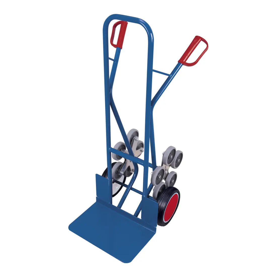 B-Ware Vari Ofit Treppenkarre Sackkarre Vollgummibereifung Schaufel Enzianblau Ral 5010 - 4035694046054
