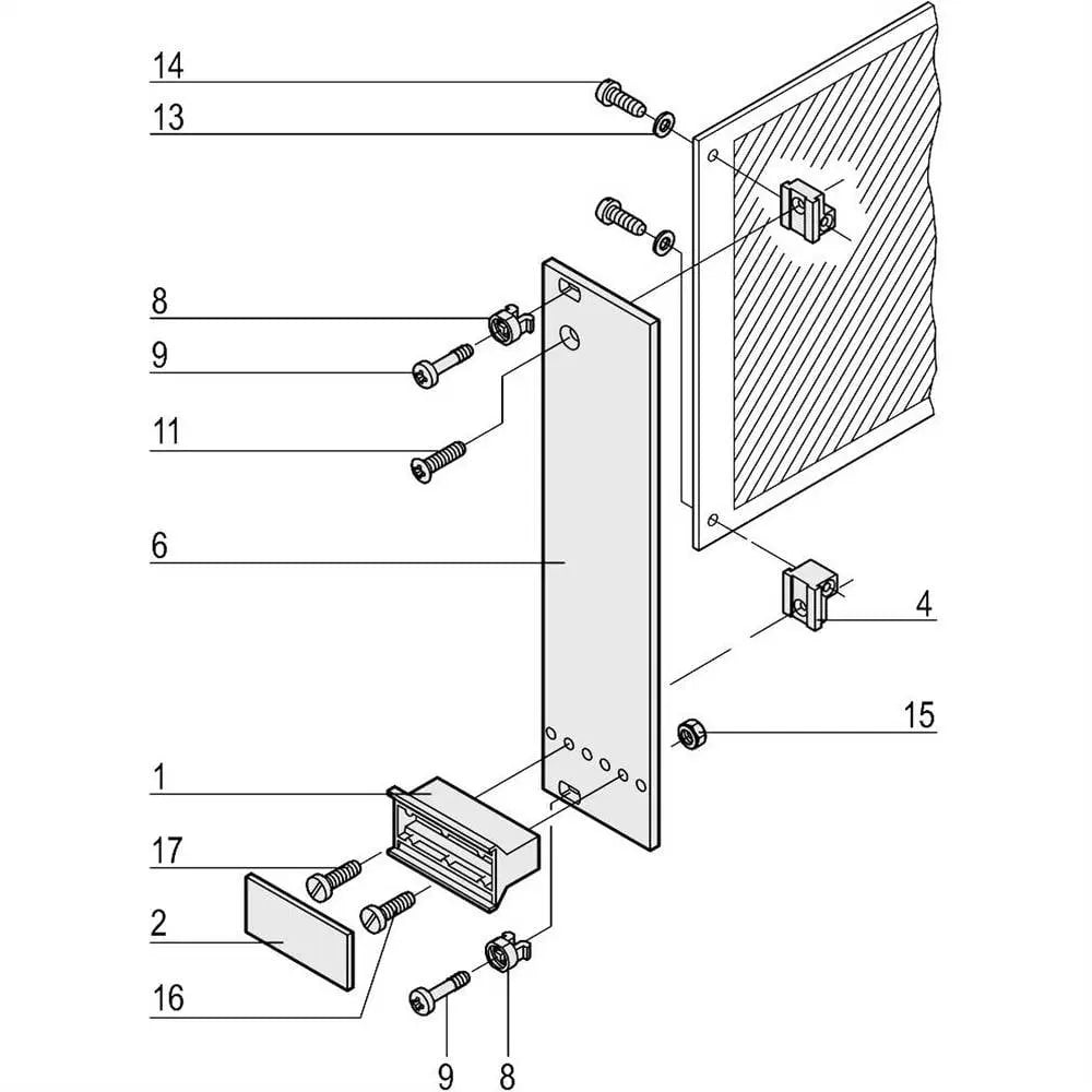 B-Ware N Vent Schroff 20818023 19 Zoll Baugruppenträger Trägersystem Rack 5 St. - 4036088059742