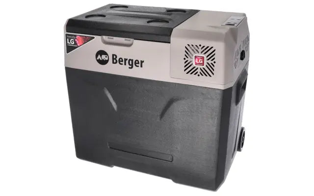 B-Ware Berger Kühlbox Kühltruhe Kompressor Box Trolley Rollen 49 Liter Camping Auto - 4036231076565