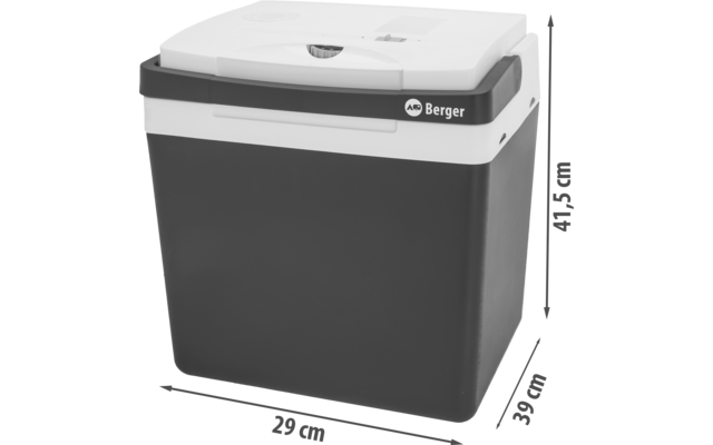 Berger Thermoelektrische Kühlbox Z2 Kühlgerät Campingbox 25 Liter Blau B-Ware - 4036231080975