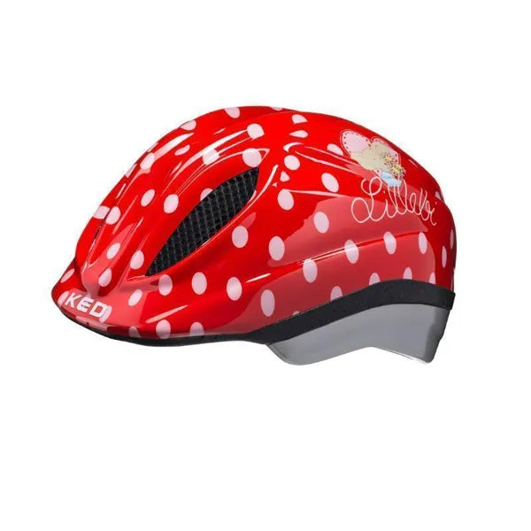 KED Kinderhelm Fahrradhelm Helm MEGGY II Lillebi Blinklicht Reflektor 49-55 - 4036638088758