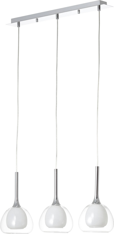 Brilliant Hadan 85573/15 Pendelleuchte Energiesparlampe Led E14 120 W Chrom Lampe B-Ware