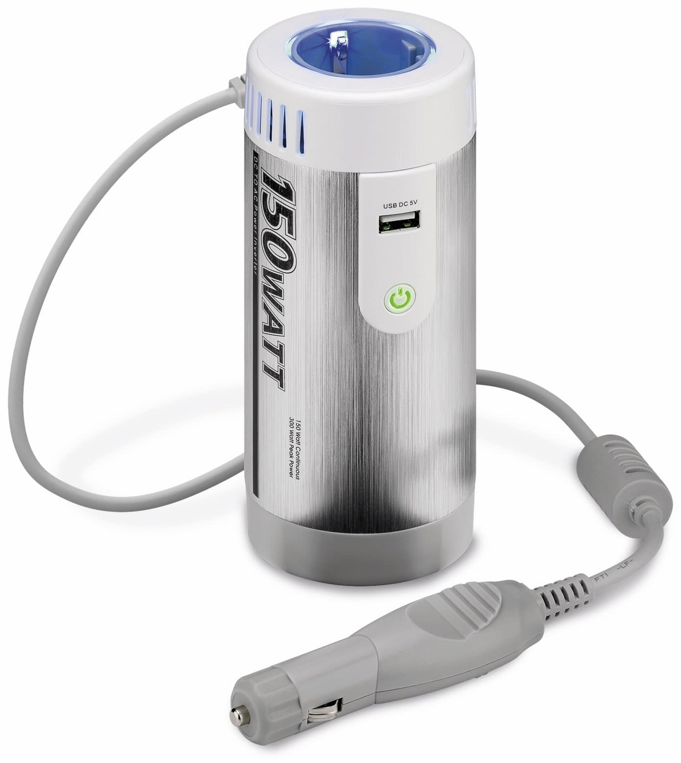 Goobay Wechselrichter Spannungswandler 12 V 230 V 150 W Usb 24 A Stromversorgung B-Ware - 4040849679209