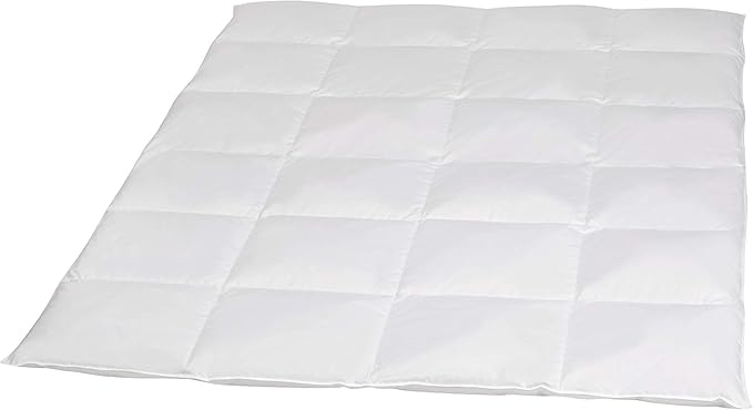 Böhmerwald Daunendecke Bettdecke Daunen Decke 1000g 155x220cm Warm 16 18°C  B-Ware - 4041134280117