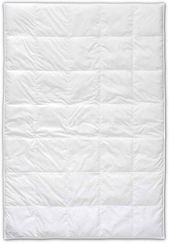 Böhmerwald Daunendecke Steppbett Daunen Kassettenbettdecke Weiß 155x220 Cm B-Ware - 4041134280148