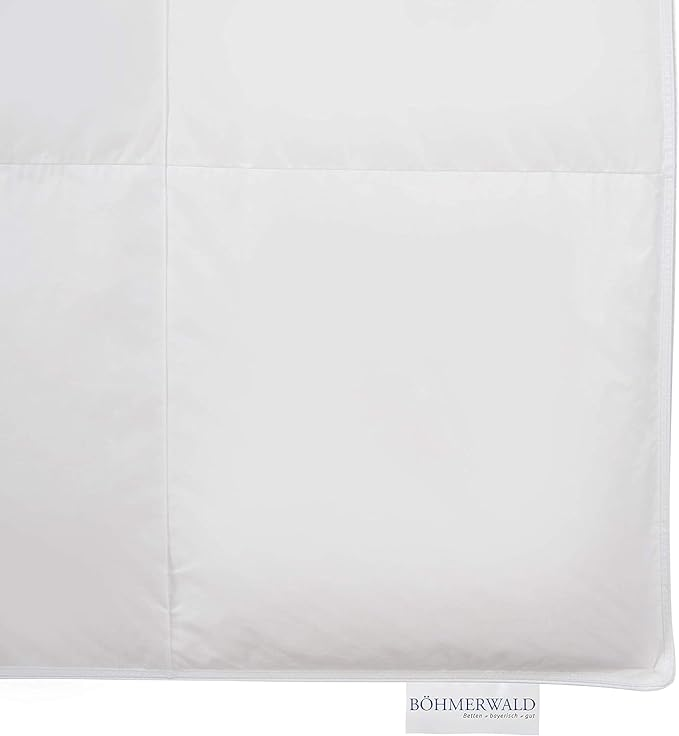 Böhmerwald Daunendecke Steppbett Daunen Kassettenbettdecke Weiß 155x220 Cm B-Ware - 4041134280148