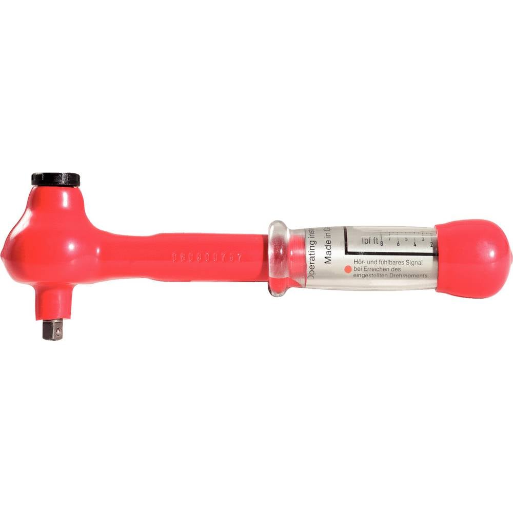 KS Tools Drehmomentschlüssel Ratsche Mini 1 4 Zoll Schutzisolierung Umschaltkopf - 4042146306925