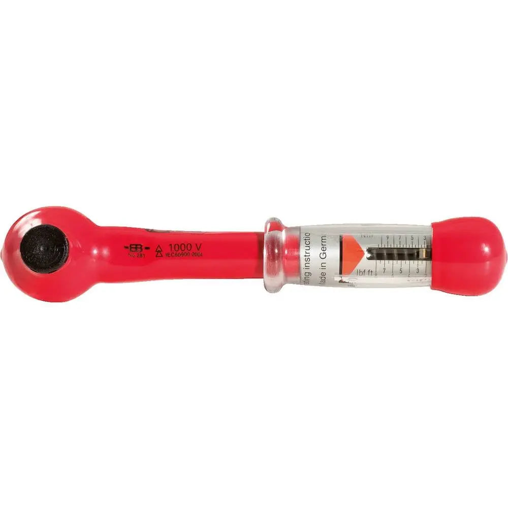 B-Ware Ks Tools Drehmomentschlüssel Ratsche Mini 1 4 Zoll Schutzisolierung Umschaltkopf - 4042146306925