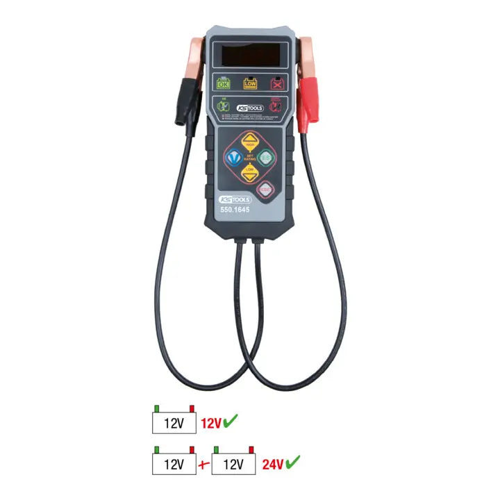 B-Ware Ks Tools Batterietester Prüfgerät Tester 12 V Arbeitsbereich Din 100 800 Cca - 4042146579695