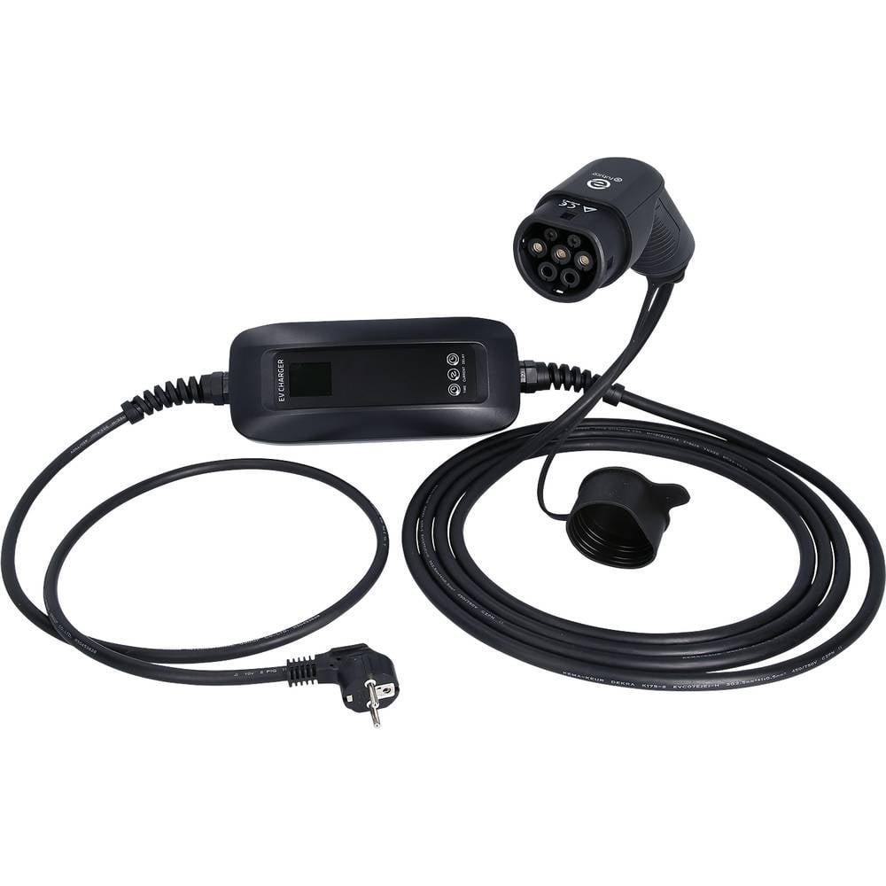 KS Tools Ladestation Ladegerät mobile Ladestation Typ 2 Mode 2 schwarz 5.3 Meter - 4042146865224
