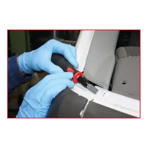 B-Ware Ks Tools Schaber Satz Set Chrom Vanadium Stahl 16tlg Schnellwechselhalter - 4042146912447