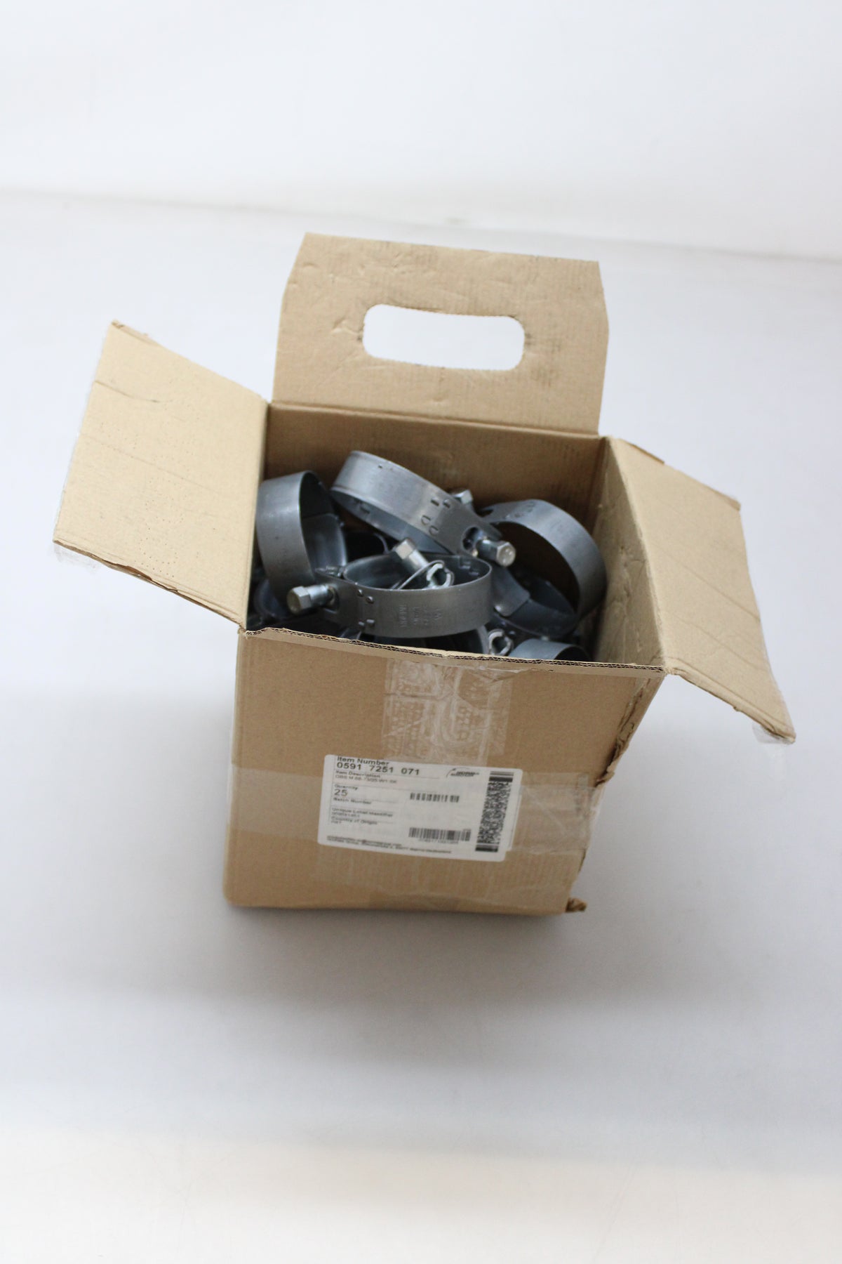 Norma Schelle Schlauchschelle Gelenkbolzenschelle Stahl zink 68-73 mm 24 STÜCK - 4043171331388