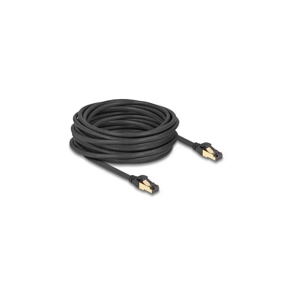 B-Ware Delock Netzwerk Patchkabel Lan Kabel Rj45 Rj45 Netzwerkkabel Schwarz Sftp 10 M - 4043619802524