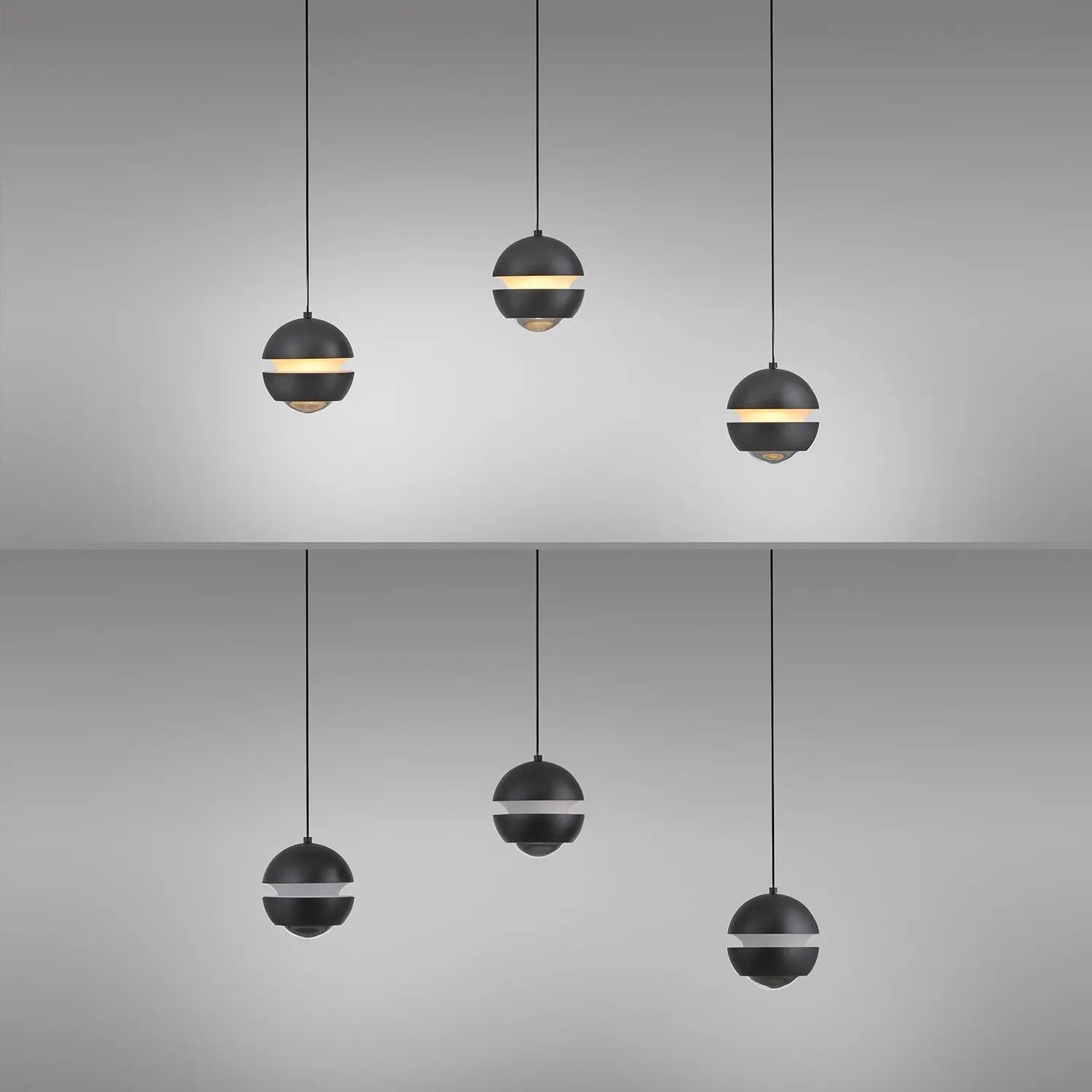 B-Ware Schöner Wohnen Pendelleuchte Hängelampe Led Lini Verstellbar Dimmbar 3 Flammig - 4043689018054