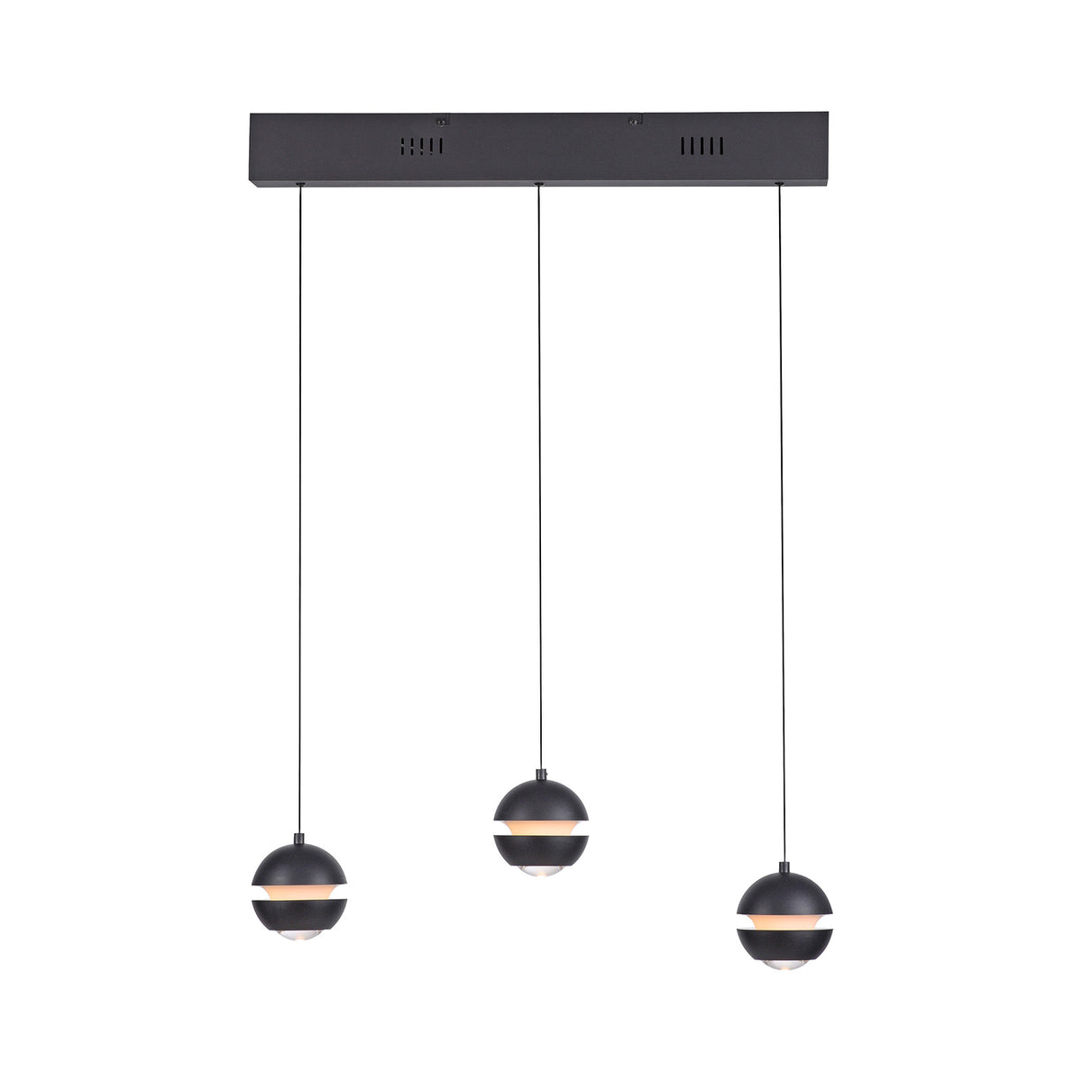 SCHÖNER WOHNEN Pendelleuchte Hängelampe LED LINI verstellbar dimmbar 3-flammig - 4043689018054