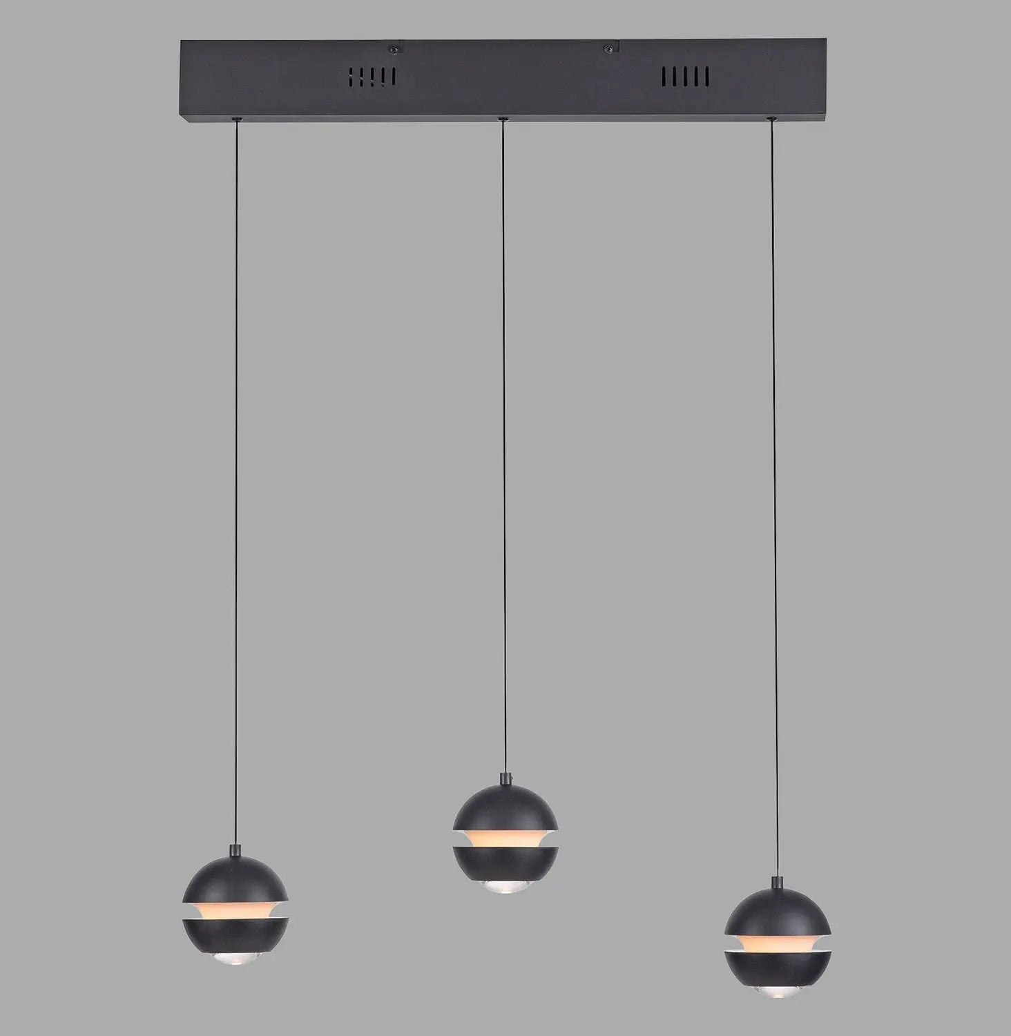 B-Ware Schöner Wohnen Pendelleuchte Hängelampe Led Lini Verstellbar Dimmbar 3 Flammig - 4043689018054