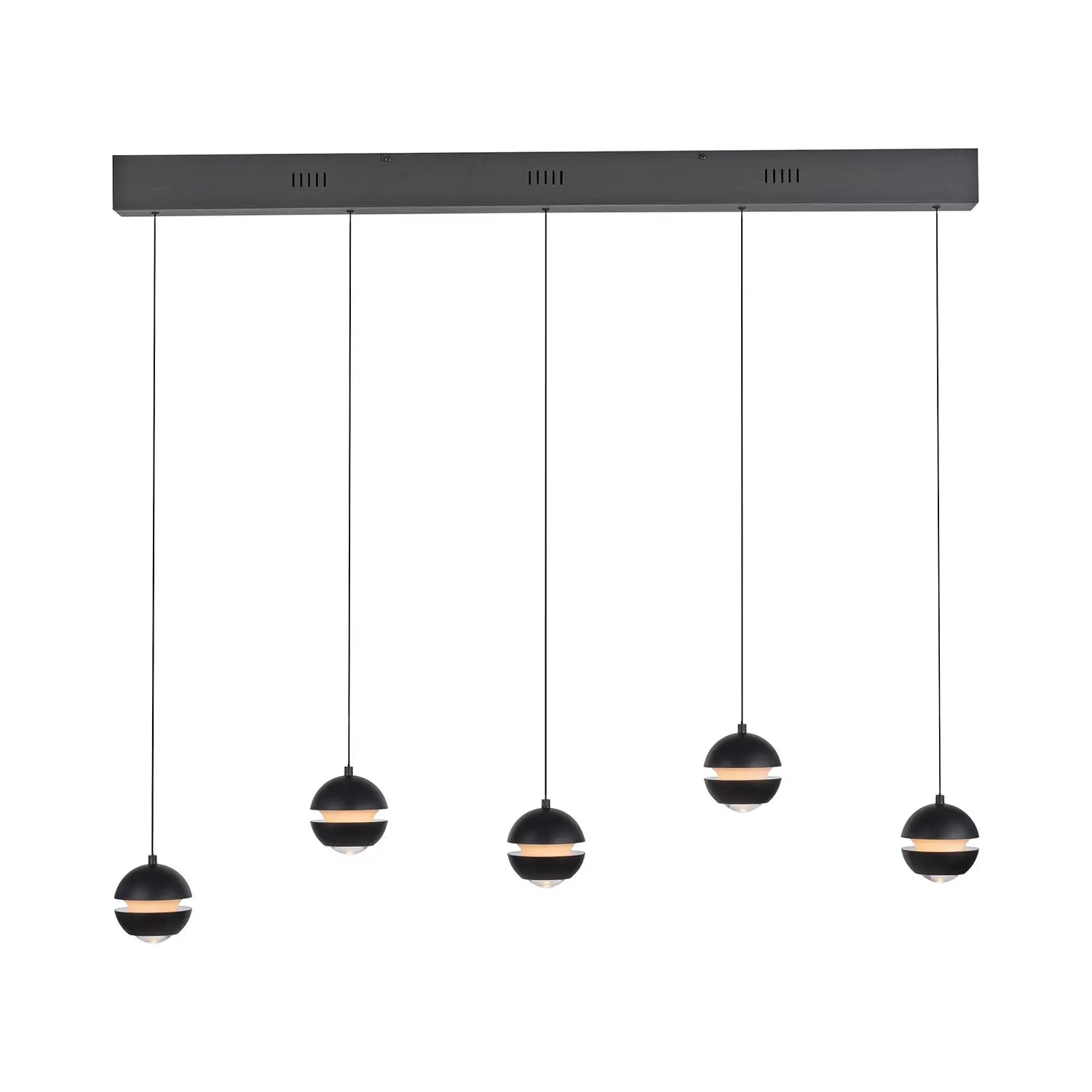 B-Ware Schöner Wohnen Pendelleuchte Hängelampe Led Lini Verstellbar Dimmbar Schwarz - 4043689018078