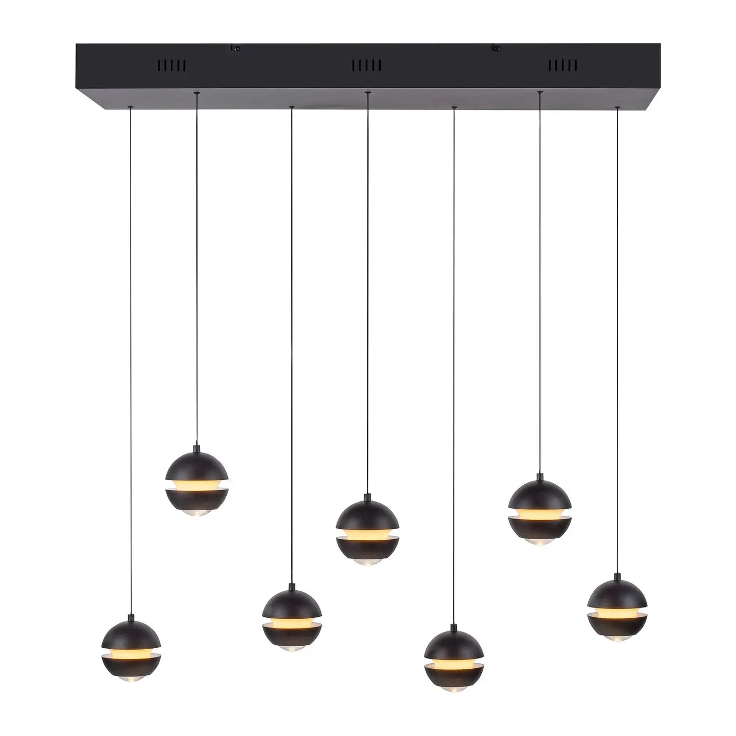 B-Ware Schöner Wohnen Pendelleuchte Hängelampe Led Lini Dimmbar Höhenverstellbar 7 Flg - 4043689018092