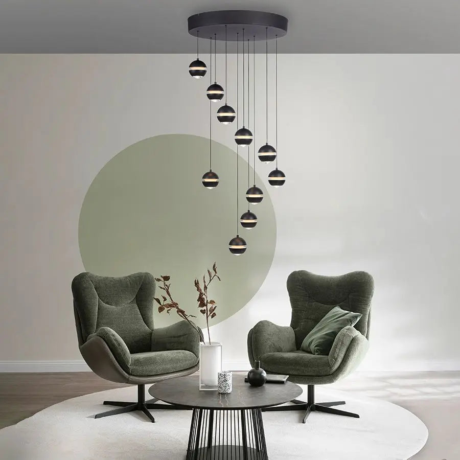 B-Ware Schöner Wohnen Pendelleuchte Hängelampe Led Lini Esstisch Dimmbar Verstellbar - 4043689018115