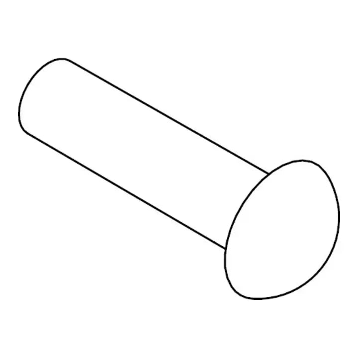 B-Ware Reyher Halbrundniete Niete Din 660 Stahl Blank 4x25mm Hp Wekrzeug 2 Sets - 4043952131121