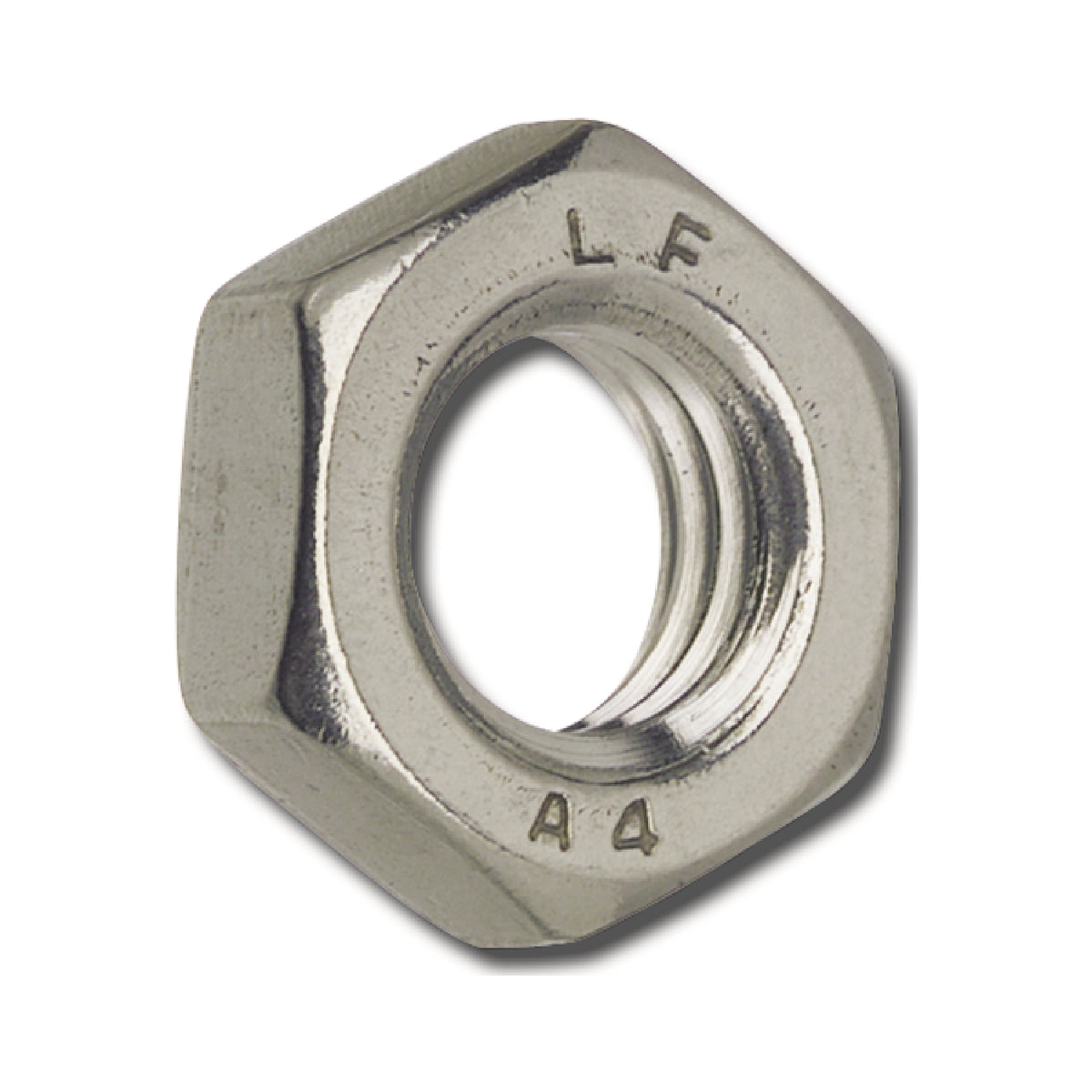 Edelstahl Sechskantmutter Mutter ISO4035 M10 Flach DIN439-2 100 Stück - 4043952469699