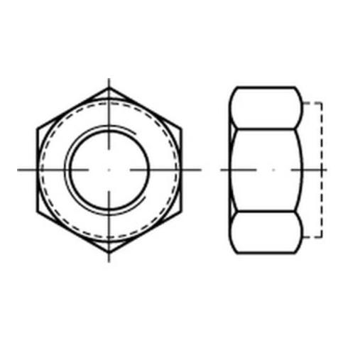 Din 6924 982 Iso 7040 Sechskantmutter Mutter M 12 X 1 75 100 Stück  B-Ware - 4043952503133