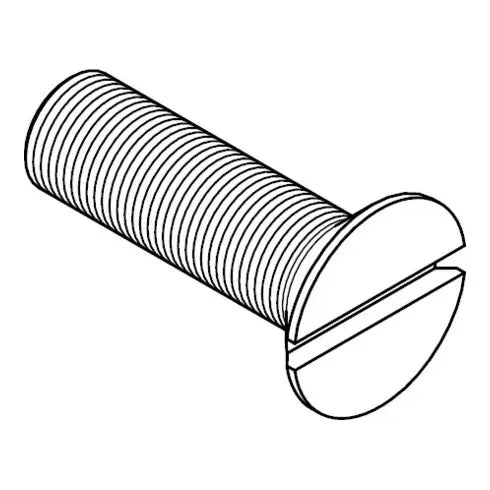 B-Ware Reyher Senkschraube Edelstahl M6x160 Mit Schaft Din 963 Schlitz A2 25 Stück - 4043952751206