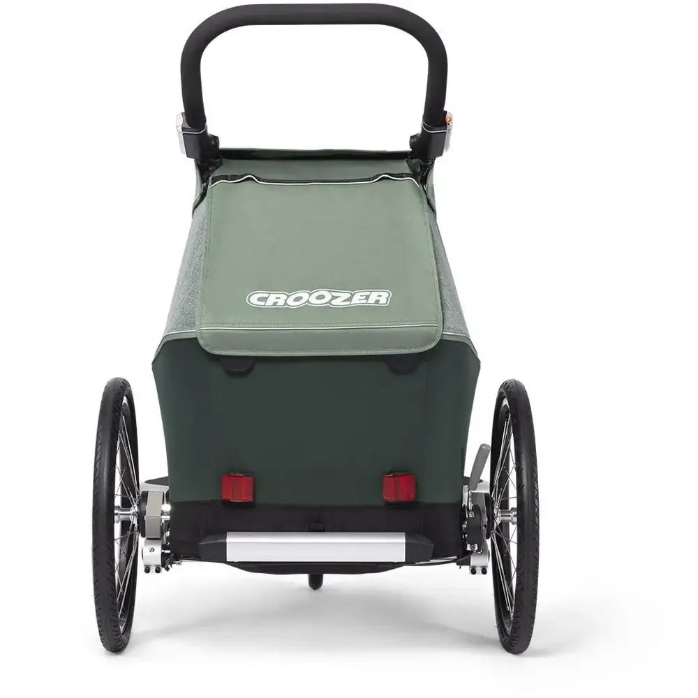 B-Ware Croozer Kid Vaaya 1 Fahrradanhänger Transporter Kinderanhänger Einzelsitz Grün - 4044494151622