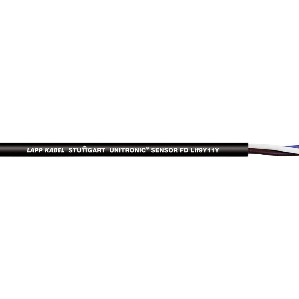 LAPP Sensorleitung Steuerkabel 3 x 0.25 mm² UNITRONIC SENSOR FD Schwarz 100 m - 4044777472284
