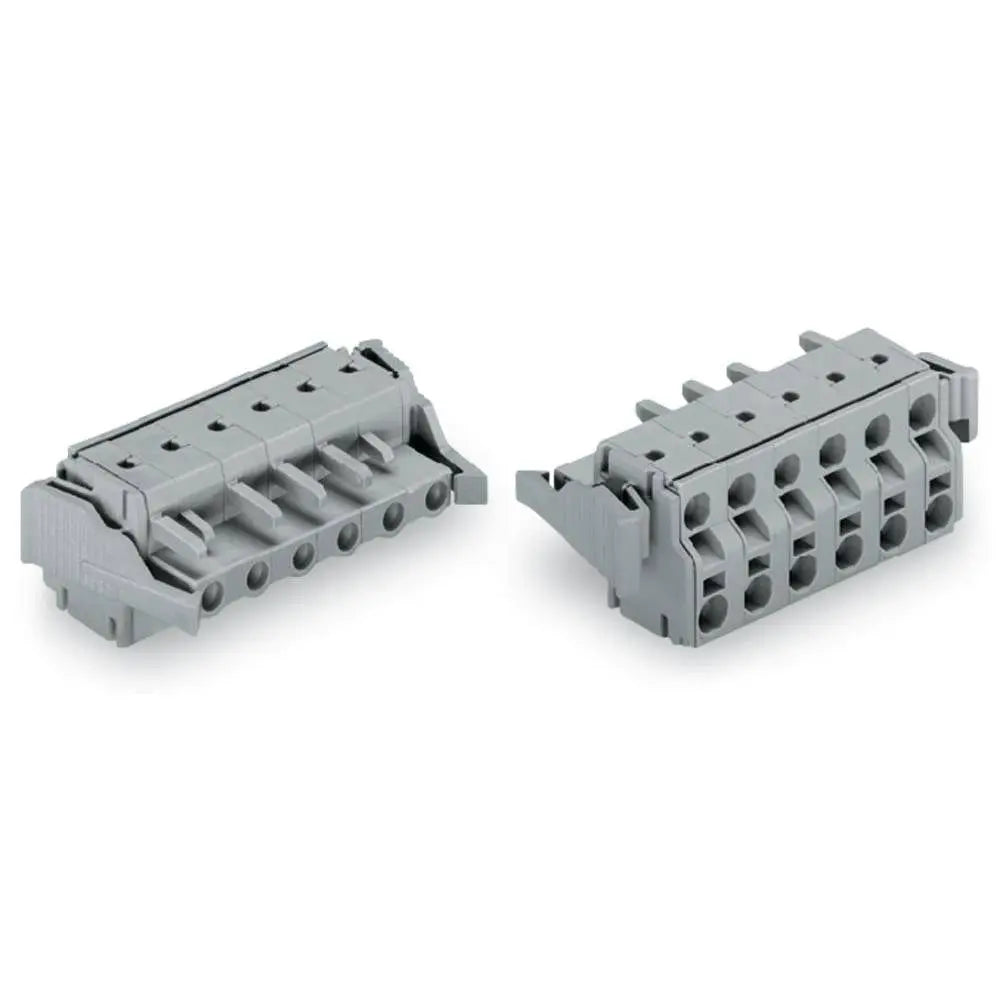B-Ware Wago Buchsengehäuse Kabel Stecker Verbinder Grau 9polig 231 7,50 Mm 25 Stück - 4044918563888