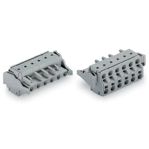 B-Ware Wago Buchsengehäuse Kabel Stecker Verbinder Grau 9polig 231 7,50 Mm 25 Stück