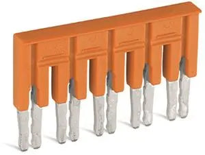 B-Ware Wago Brücker Verbinder 282 435 Orange Industrieverpackung 50 Stück - 4044918607612