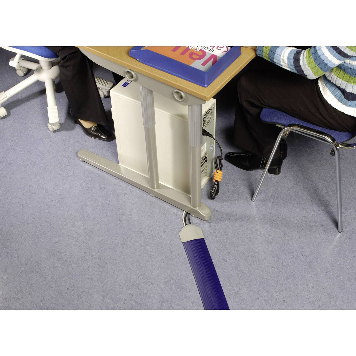 Serpa Kabelbrücke Kabelkanal Brücke Innenbereich Blau Personenverkehr TPE 1500mm - 4045597000282