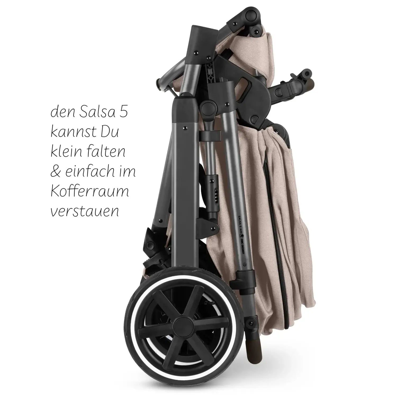 B-Ware Abc Design Kinderwagen Kombikinderwagen Buggy Salsa 5 Air Camel - 4045875072307