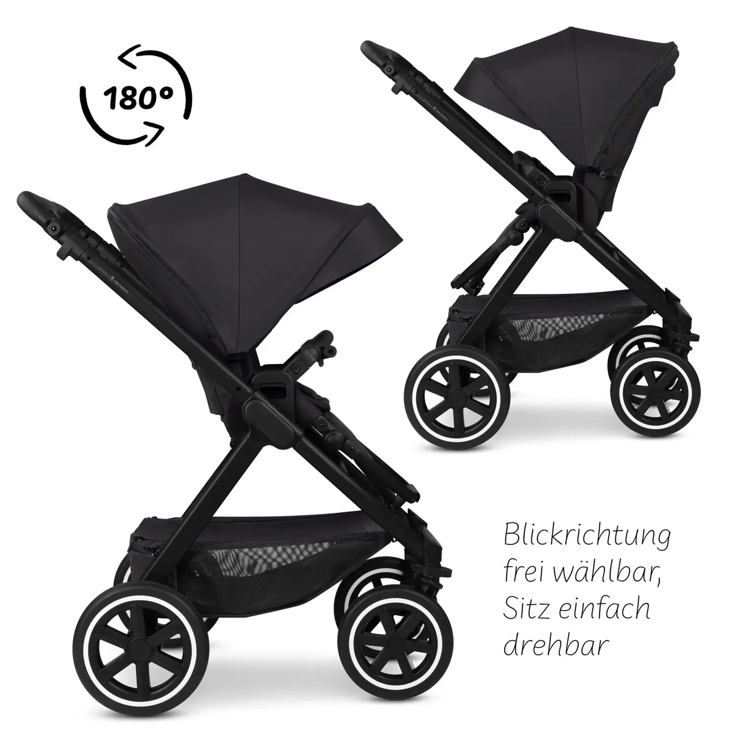 B-Ware Abc Design Sportwagen Samba 2 Coal Kinderwagen Buggy Coal Kombikinderwagen