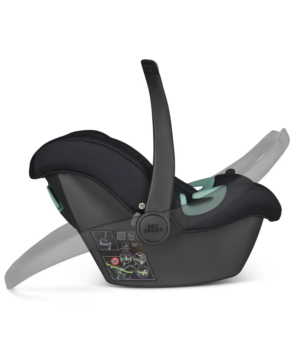 B-Ware Abc Design Babyschale Kindersitz Tulip Autositz I Size Schwarz - 4045875106811