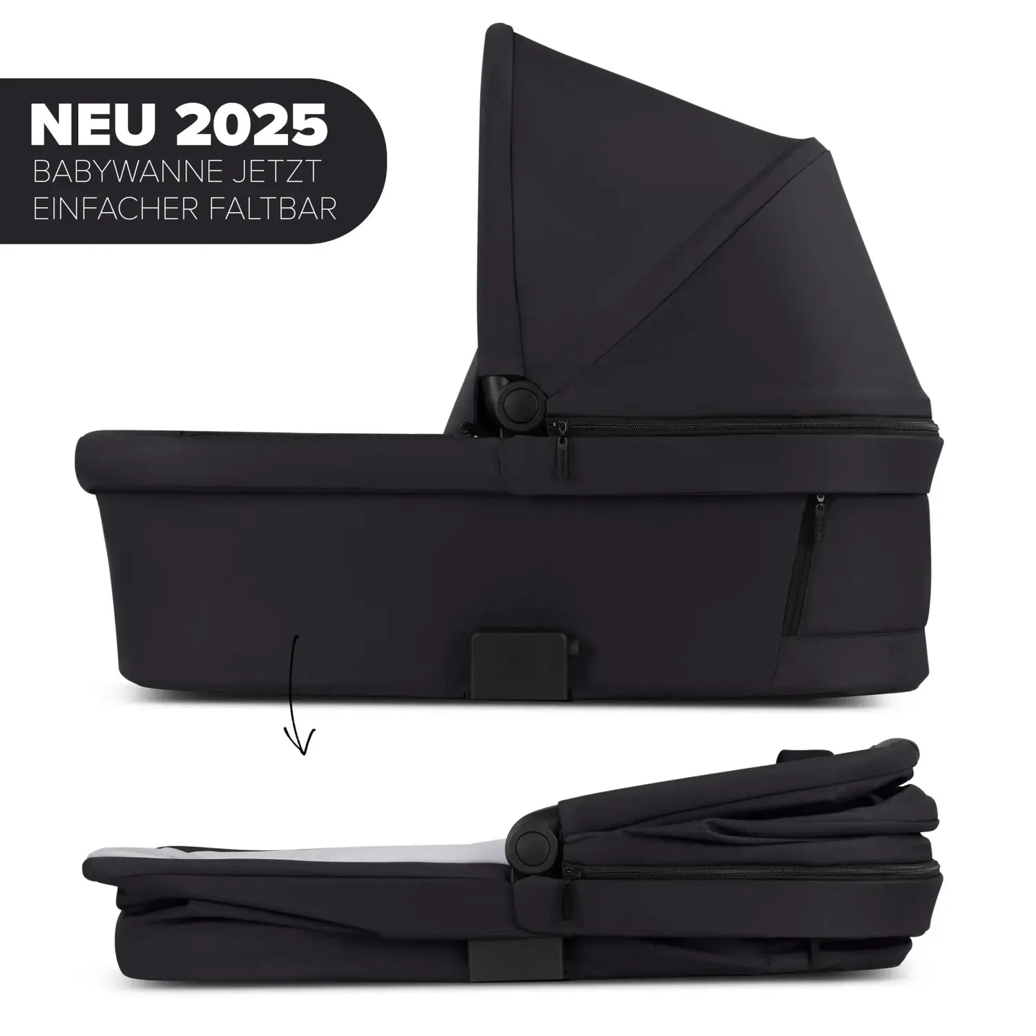 Abc Design Tragewanne Babywanne Neugeborene 2025 Coal Für Zoom Samba Salsa Run B-Ware - 4045875247774