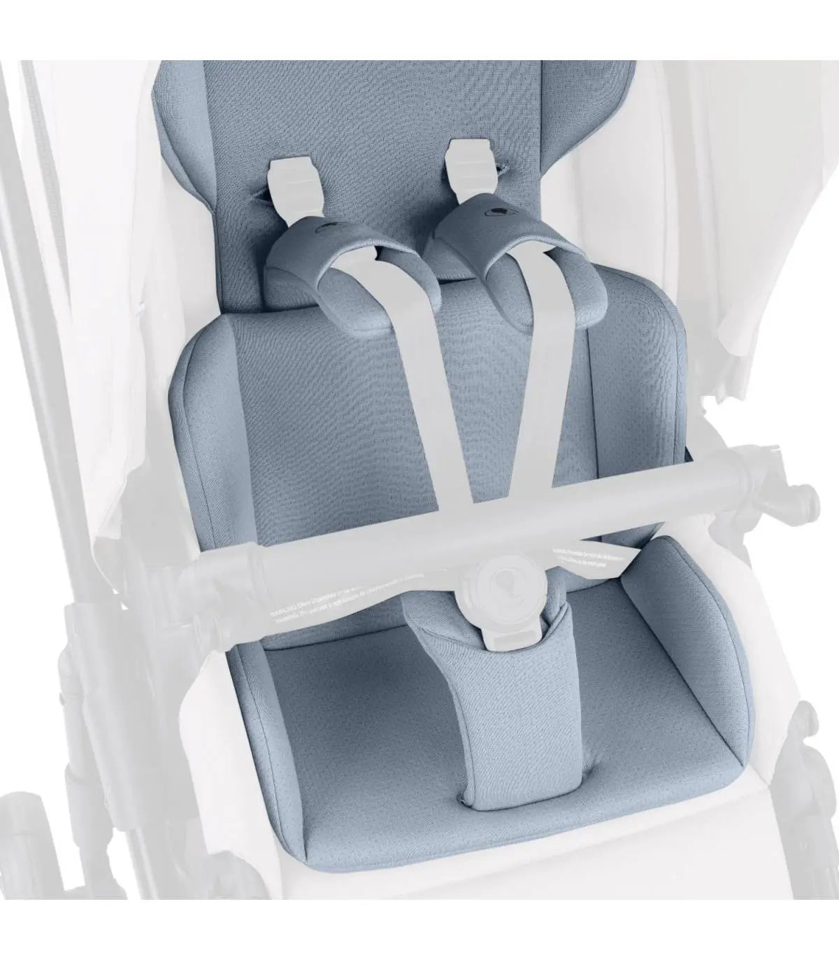 B-Ware Abc Design Einlagen Set Kinderwagen Cozy Ice Blue Sitzunterlage - 4045875411571