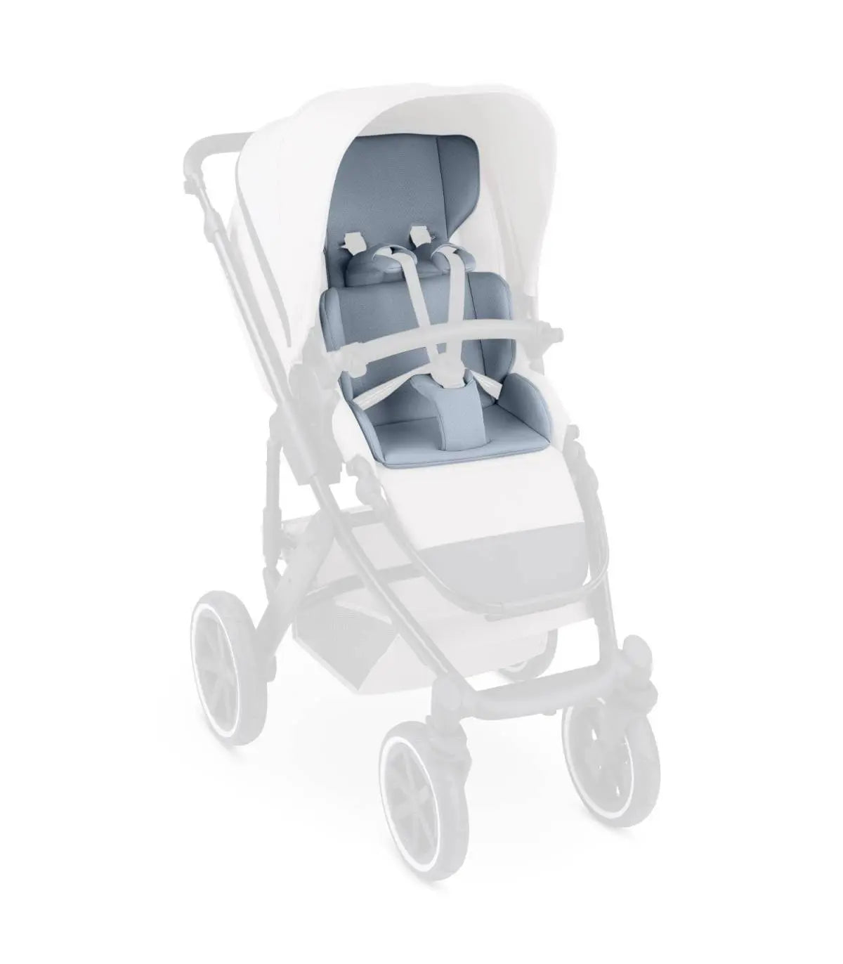 B-Ware Abc Design Einlagen Set Kinderwagen Cozy Ice Blue Sitzunterlage - 4045875411571