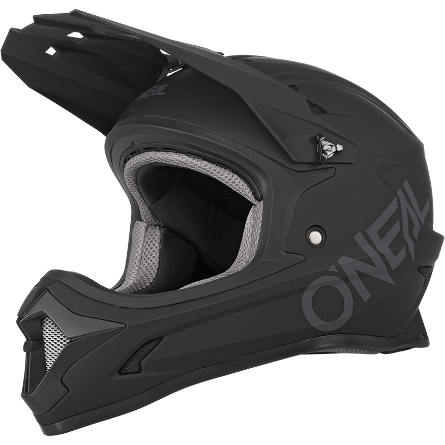 O’neal Sonus Helm Mtb Downhill Kopfschutz Motorradhelm Solid V.21 Schutz Schwarz B-Ware