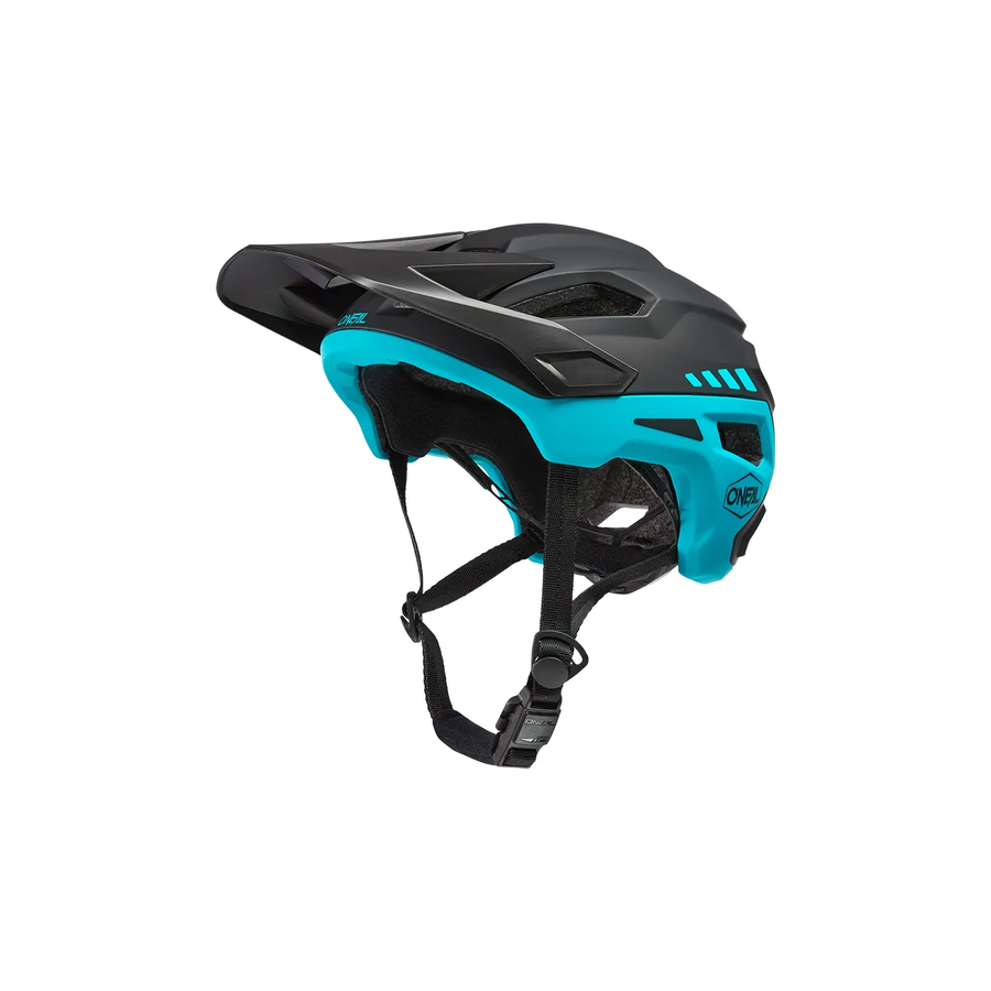 O'neal Bike Helm Fahrradhelm Mtb Trailfinder Split Black/Teal L/Xl 59 63 Cm B-Ware - 4046068604367
