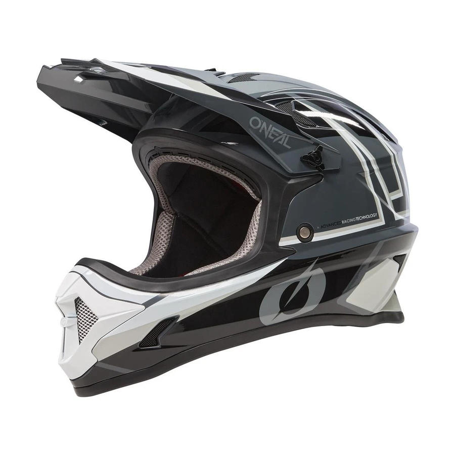 O'neal Sonus Helm Mtb Kopfschutz Downhill Split V23 Größe Xs Schwarz/Grau  B-Ware - 4046068615257
